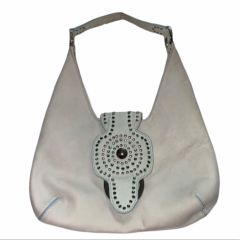 Antonio Melani Green Shoulder Hand Bag Boho